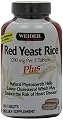 Weider Red Yeast Rice Plus with Phytosterols 1200 mg per 2 Tablets - 540 Tablets Weider-8ky5