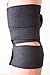 Knee Wrap by NMT ~ Active Pain Relief for Women and Men, Joint, Arthritis, Tear, Tendonitis, Sore, Swelling ~ New Physical Therapy ~ Single Black Device ~ 2 Adjustable Sizes Offer -
