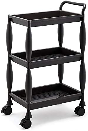 良質激安通販 3段 布団収納ケース キャスター付き 白い プラスチック 折りたたみ式トロリー キッチンホームオフィスクラフトガレージ用 まとめ買い商品