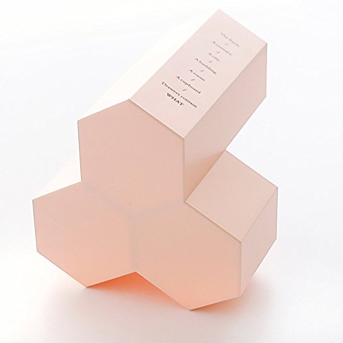 Multipurpose Plastic Pen Holder Cup Stand Pencil Pot Holder Container Organizer Desktop Hexagon Vase for Pens,Utensils,Office Supplies Caddy,Multipurpose Cosmetic Brush Storage Box (Pink)