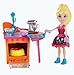 Polly Pocket Complete Kitchen and Dolls Playset