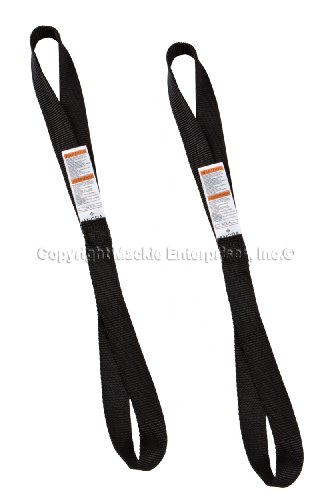 Ancra Tiedowns 18" Tie Down Extension w/ Fleeces - Black 4-Pack