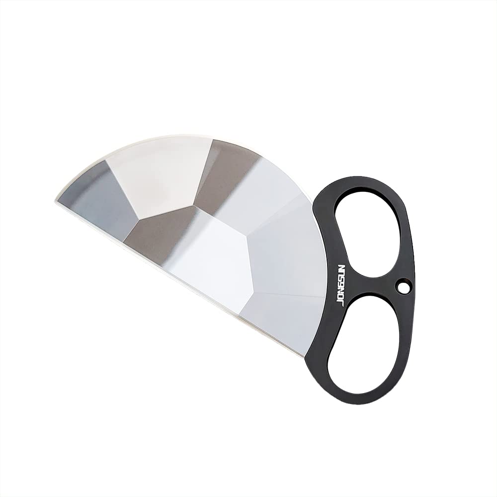 JONGSUN 150 mm Handheld Special Effect Filter, Semi-Round Kaleidoscope Prism, Optical Glass Filter for Camera Lens Accessories (150 mm)