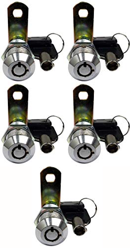 Admiral Locks 1-1/4” Tubular Cam Lock, Keyed