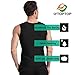 LYTOPTOP Men's Waist Trainer Sweat Sauna Vest, Neoprene Hot Body Shaper Tank Top for Weight Loss Compression Workout Shirt,Slimming Corset Shapewear Thermo Sauna Suits Accelerate Fat Burner Black