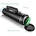 Monocular Telescopes, 12x50 Dual Focus Waterproof Spotting Scopes, Low Night Vision with Phone Clip and Tripod for Cell Phone-for Bird Watching, Hunting, Camping, Hiking, Outdoor, Surveillance