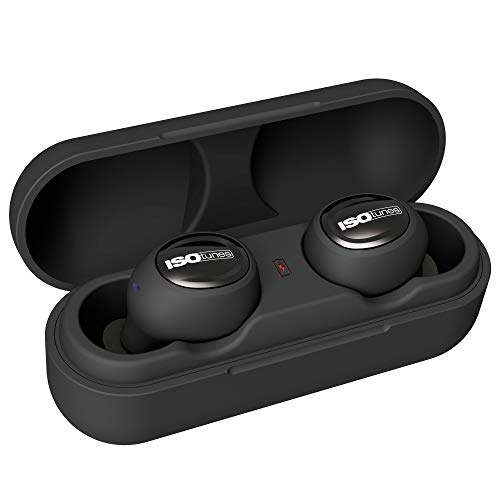 ISOtunes-FREE-True-Wireless-Earplug-Earbuds-22-dB-Noise-Reduction-Rating-21-Hour-Battery-Noise-Cancelling-Mic-OSHA-Compliant-Bluetooth-Hearing-Protector-Matte-Black