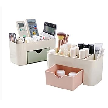 A T Cosmetic Organizer Makeup Drawers Display Box Plastic Desk