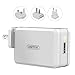 Quick Charge 3.0, UNITEK 20W USB Wall / Travel Charger ( Quick Charge 2.0 Compatible ) PowerPort, with International / Worldwide Adapter Plug ( EU /UK / US ) for iPhone, GalaxyS7/S6/Edge/Plus, LG