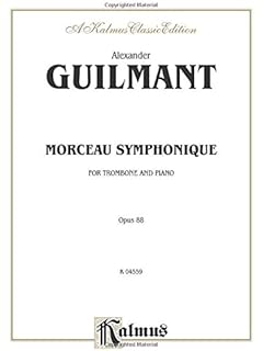 Amazoncom Morceau Symphonique Solo Trombone And Concert - 
