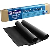Oven Liner Heavy Duty by Bellemain , 2 Pack for Electric, Gas and Microwave Ovens up to 30"