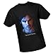 Damon Close-Up -- The Vampire Diaries Adult T-Shirt, X-Large