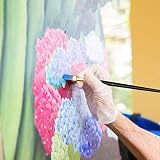 Vicloon 10Pcs Paint Brushes Set Nylon Hair Professional Art Brushes view 7