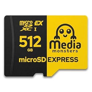 メディアモンスター microSDXC Express 512GB Nintendo Switch2 動作確認済 MM-MSDEX512G