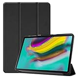 PULEN for Samsung Galaxy Tab S5e Case,PU Leather Smart Case with Stand [Anti Slip][Shock-Absorption] Lightweight Protective Cover (with Auto Wake/Sleep Function) for Galaxy Tab S5e 10.5-Inch (Black)