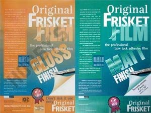 Frisket 635 x 504 mm Gloss Low Tack Masking Film (Pack of 10 Sheets)