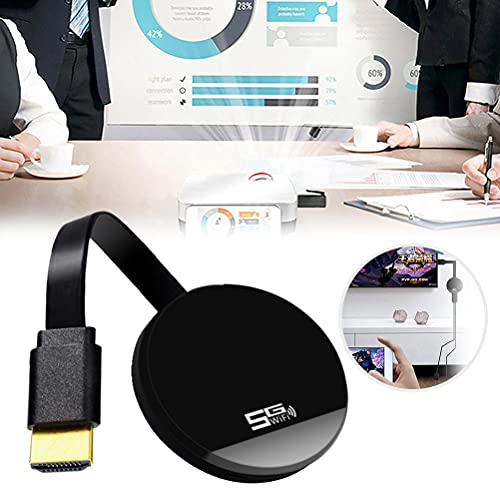 Doherty 5G WiFi-Display Dongle, Draadloze HDMI-Display Adapter, Mobiele Screen Mirroring Ontvanger van Telefoon naar… - Afbeelding 3