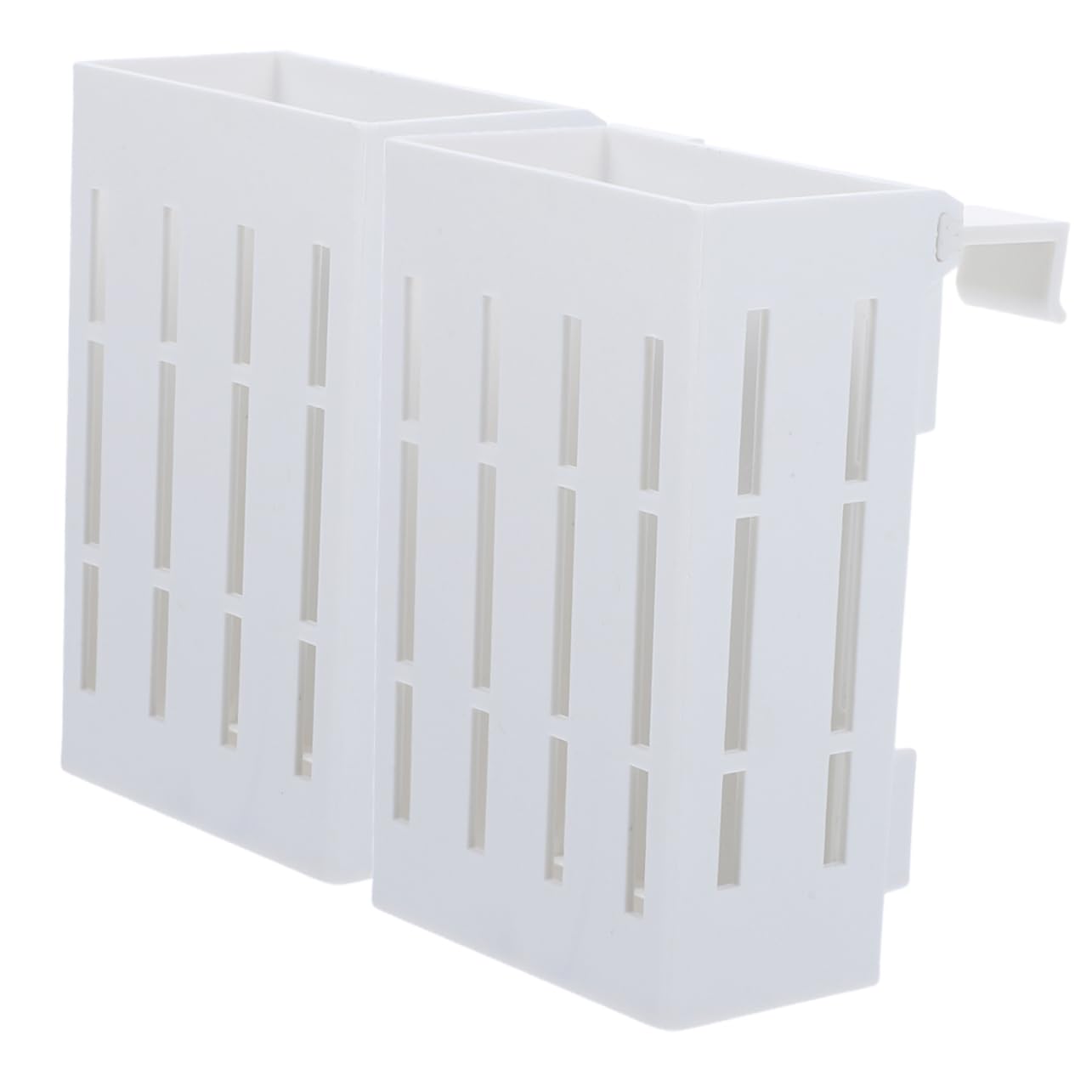 Hohopeti Aquarium Plant Holder Hanging Planter with Ventilated Holes for Aquatic Plants Fish Tank Decoration and Hydroponic Gardening