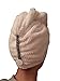 Bath Hair Wrap Drying Towel Shower Head Turban Twist Wrap Cap - White