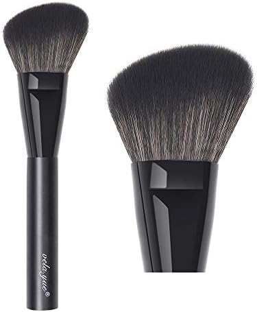 vela.yue Angled Blush Brush Face Powder Blusher Bronzer Highlighter Contour Makeup Brush
