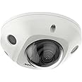 Hikvision IP Camera DS-2CD2543G2-IS 2.8mm Lens 4MP AcuSense Built-in Mic Fixed Mini Dome Network Camera PoE Outdoor H.265+ 120 dB WDR IR IP67 IK10 International Version