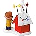 Hallmark Keepsake 2017 PEANUTS Charlie Brown and Snoopy Decked-Out Doghouse Sound Christmas Ornament With Light