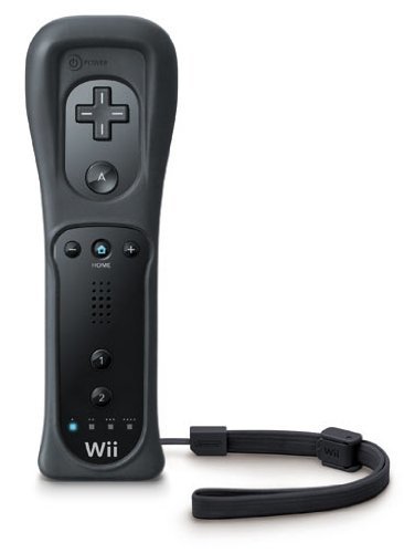 #40 — Nintendo Wiimote with Wii MotionPlus Bundle - Black  (Wii)