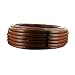 DIG Corporation PC Dripline, 100' Brown, 12" Spacing, 17 mm, 1 GPH , with Check Valve