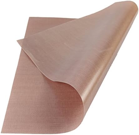 DeEtt 15x15Inch Heat Press Sheet Non Stick Protects Iron and Work Area Heat Press for Heat Transfer Vinyl (15"x15")