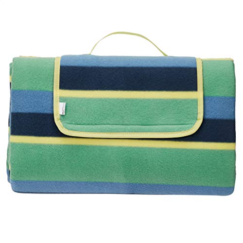 Amazon Basics Picnic Blanket with waterproof backing, 150 x 195 cm