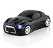 CHUYI Wireless Sport Car Mouse Optical Mouse Mice Ergonomic Design for Computer Laptop Black Color