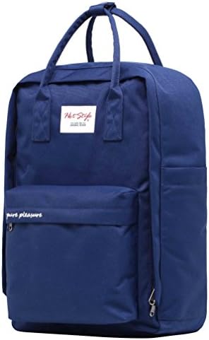 PURE PLEASURE College Backpack Travel Handbag | 16.5"x11.1"x4.7" | Holds 15.6-in Laptop