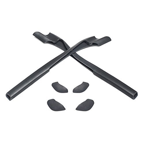 Replacement Earsocks & Nosepieces Kit for Oakley Half Jacket 2.0/2.0 XL Sunglass (Grey, 0)