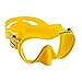 Cressi Scuba Diving Snorkeling Frameless Mask, Yellow