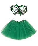 Rush Dance Ballerina Girls Dress-Up Kelly Green St Patrick's Day Tutu & Headband