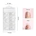 Vrenmol 6pcs White Pink 30ml Poly Gel UV LED Nail Builder Finger Extension Set with Nail Brush Nail Art Kit
