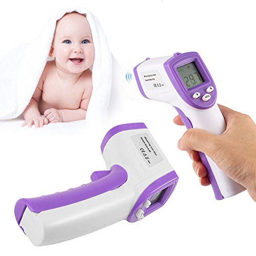 KitsPro Digital Non-Contact IR Thermometer, Forehead Digital Thermometer for Baby, Kids, Adults, Pets and Surface of Objects(Purple) - Thumbnail 7