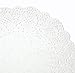Juvale Lace Doilies Paper 250 Pack Set- Decorative Round Placemats Bulk, Table Runner, Cake Box Liners, Desserts - Baked Treat Display for Weddings, Tableware Decoration - White, 10.5 Inches