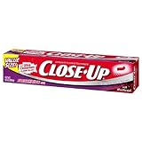 Close-Up Whitening Gel Toothpaste with Ultra Cinnamon Flavor Blast - 4 Oz Tube, 2 pack