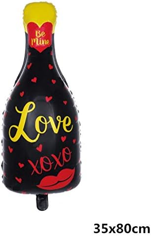 lc toysandgames Balloon Birthday s Wedding Balloon air Event Supplies,Black Bottle