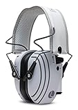 Lucid Audio Amped Sound Amplifying Bluetooth Wireless Hearing Headphones - White/Gray