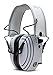 Lucid Audio AMPED Sound Amplifying Bluetooth Wireless Hearing Headphones - White/Gray (Hearing protection, headphones, hearing enhancement, hearing amplifier, sound reduction, tv enhancement)