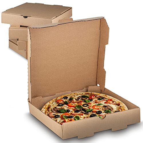 MT Products Pizza Boxes 10x10 Inches - Kraft