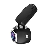 BaseWell Ultra HD 1080P Mini Car Video Camera, Front + 480P Rear 170¡ã Wide Angle Anti-Glare Rearview Mirror Dual Lens Dash Cam, Superior Night Mode, Advanced Dashcam Parking Mode-Black