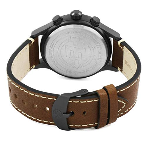 Timex Reloj Cronógrafo para Hombre de Cuarzo con Correa en Cuero TW4B09000 - Imagen 5