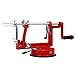 Home4You Apple Peeler Slicer & Corer, Classic Red coating
