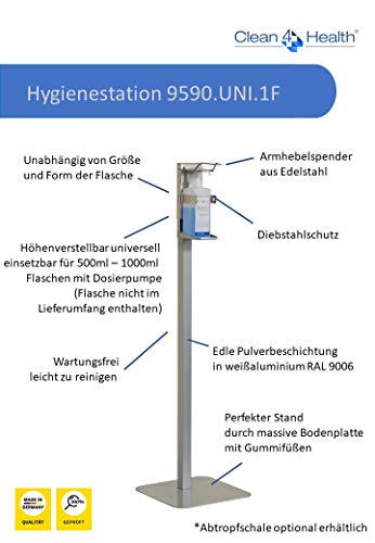Clean-4-Health Universele desinfectiemiddelstandaard (9590.UNI.1F), voor verschillende formaten en vormen - Afbeelding 8