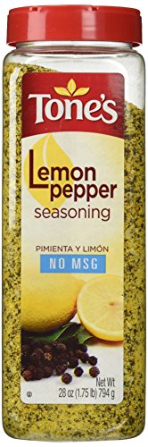 Tone s lemon pepper blend - 28oz shaker