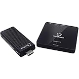 Renkforce Wireless HDMI Transmission Set for 1080p Video HD Streaming from PC Laptop Console Projector Including Transmitter and Receiver 100feet for Gaming Videos Movies Dongle Adapter Extender