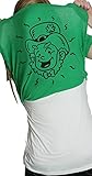 Ask Me About My Leprechaun St Patricks Day Costume Juniors Green T-shirt Large